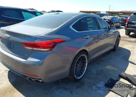 2015 Hyundai Genesis 5.0 z USA, uszkodzony, nr VIN KMHGN4JF7FU072904